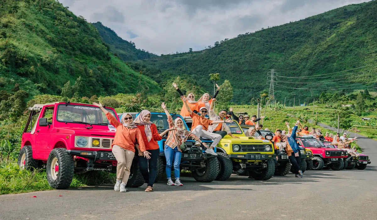 Foto perjalanan Jeep Dieng Trip untuk Paket Half Day Tour